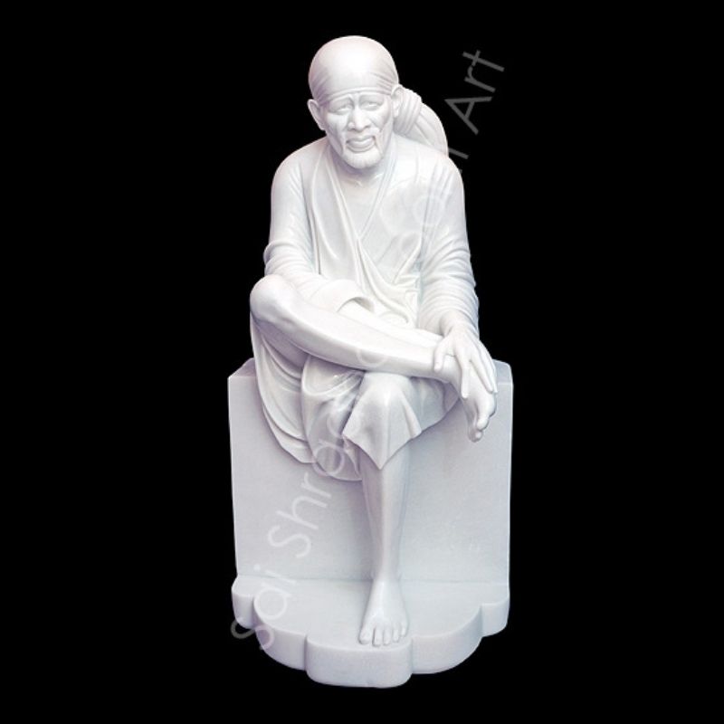 Marble Statue of Sai Baba