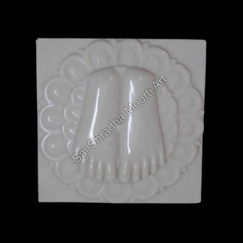 White Marble Charan Paduka