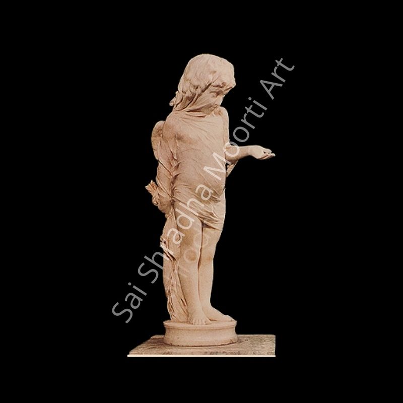 Marble European Figure Moorti