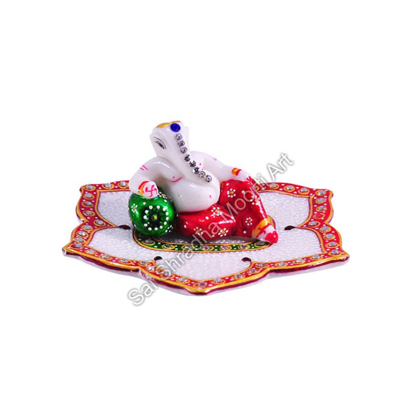 Marble Handicraft Ganesh Ji