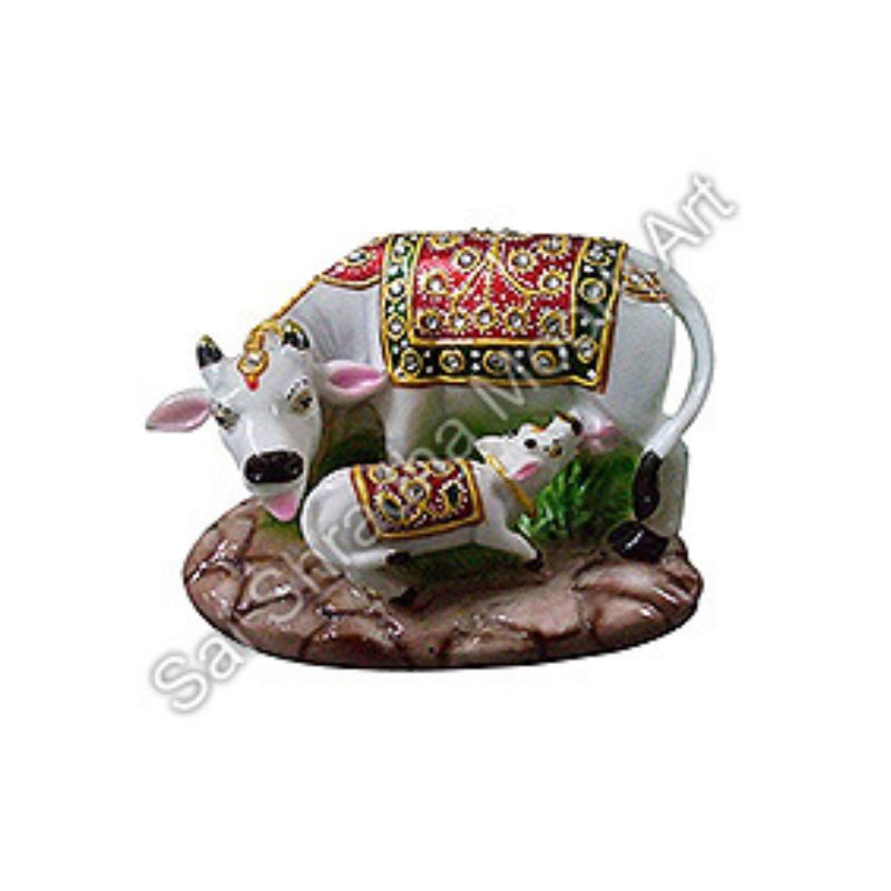 Decorative Cow Showpice