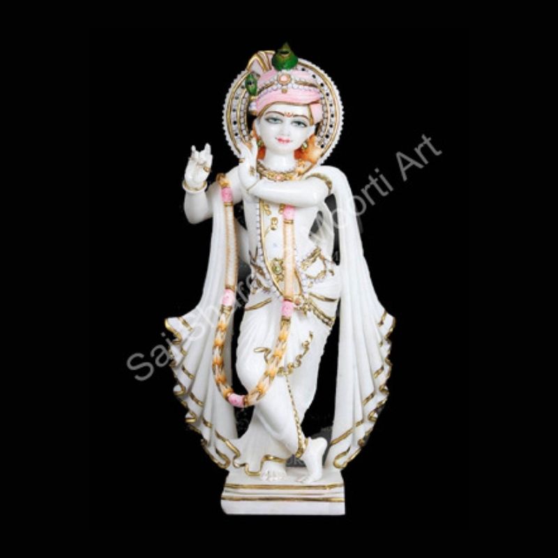 Shri Ram Darbar Marble Statue