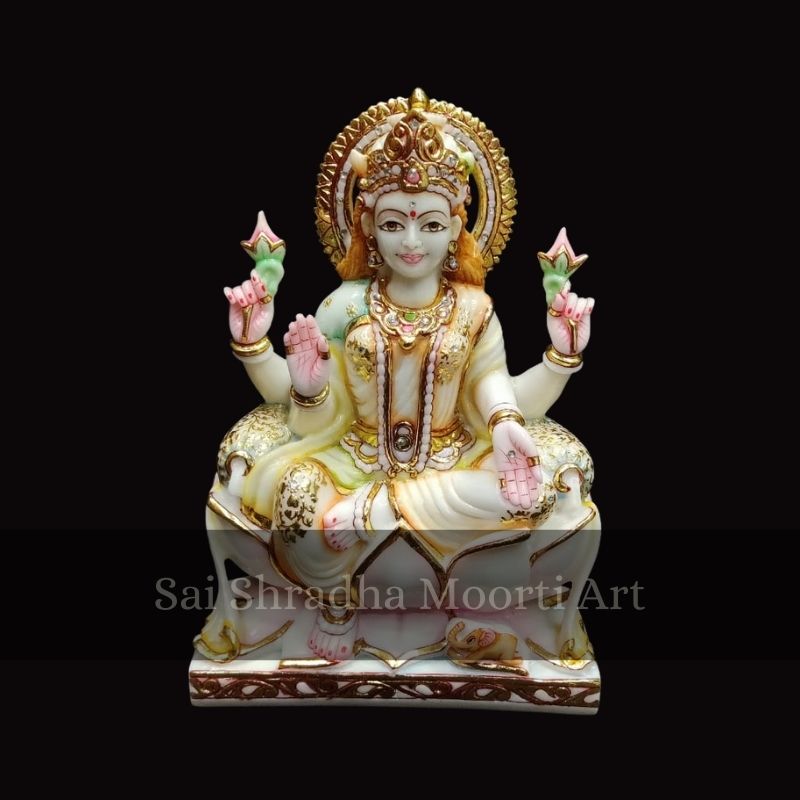 Laxmi Maa Marble Idol