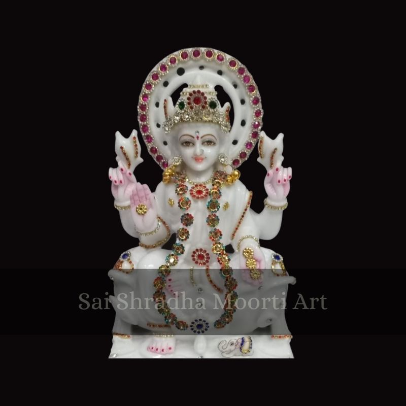 Marble Laxmi Ji Statue