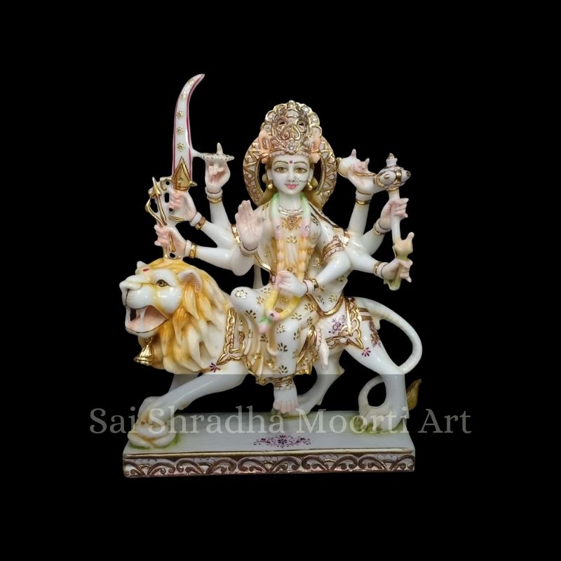 Shri Ram Darbar Marble Statue