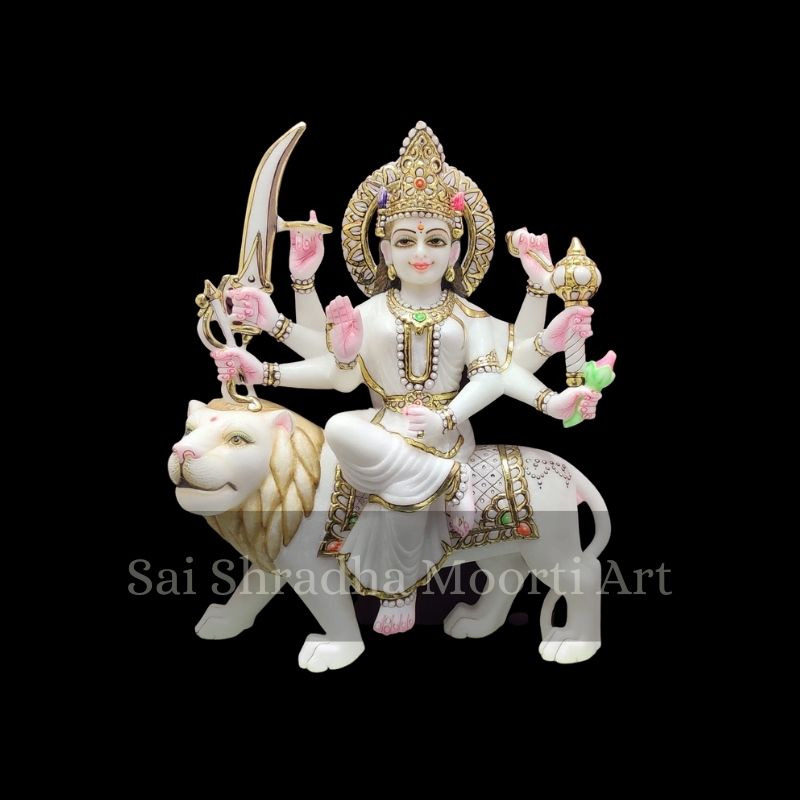 Shri Ram Darbar Marble Statue