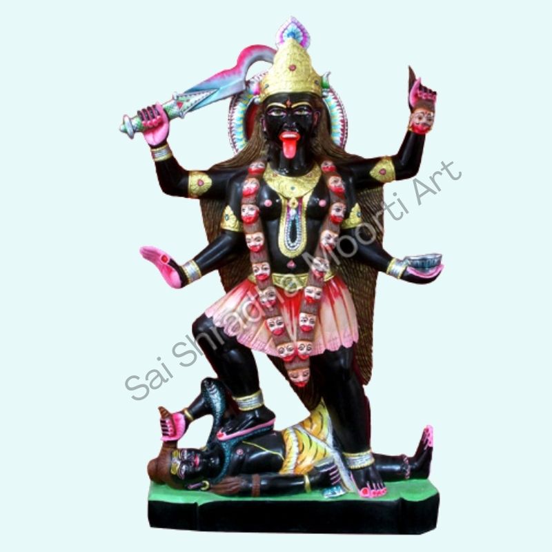 Maa Kali Marble Statue