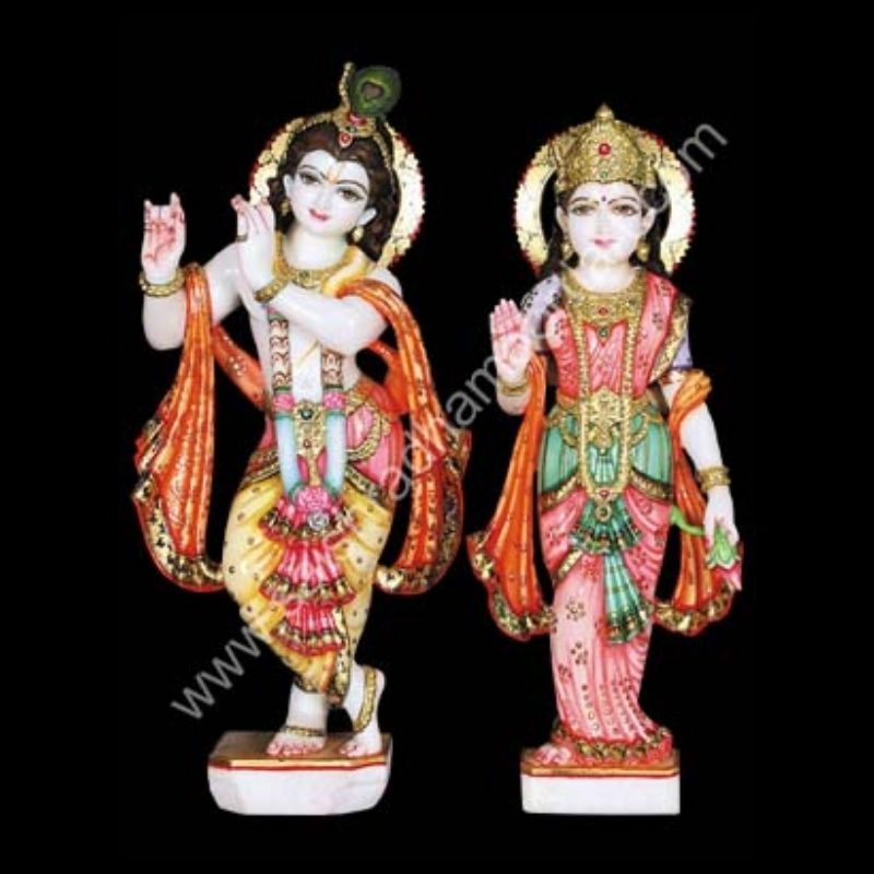 Beautiful Radha Krishna Murti