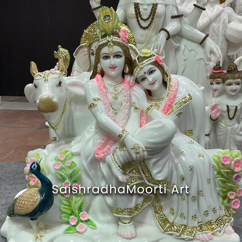 Radha Krishna Statue