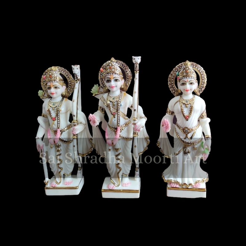 Artistic Marble Ram Darbar Statue