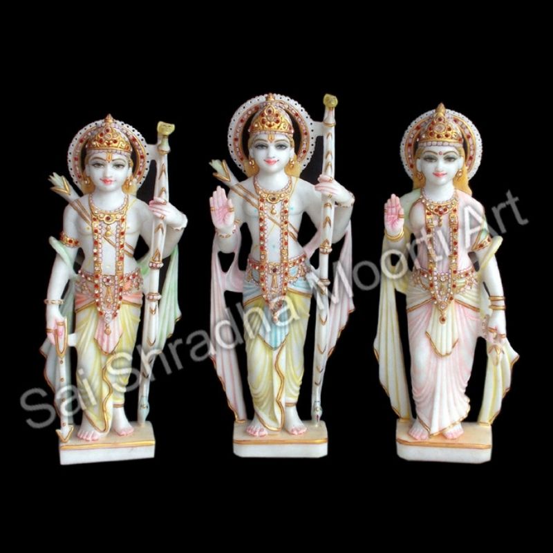 Ram Darbar Marble Murti