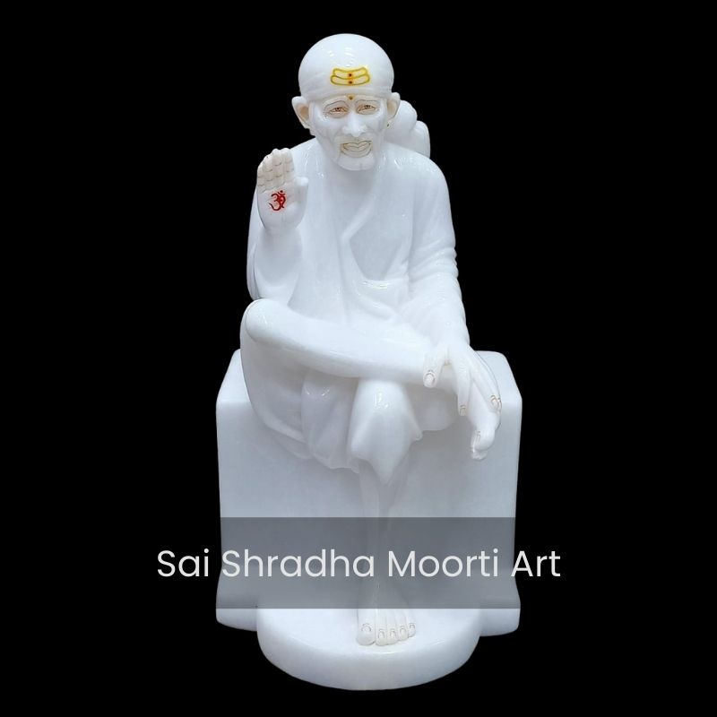 Marble Sai Baba Statue