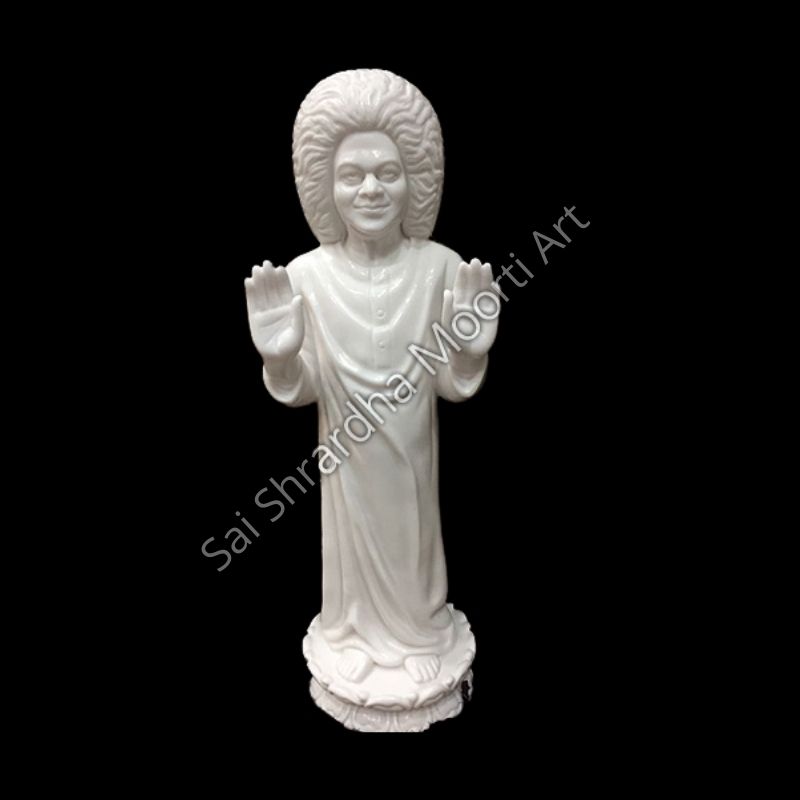 White Marble Satya Sai Moorti