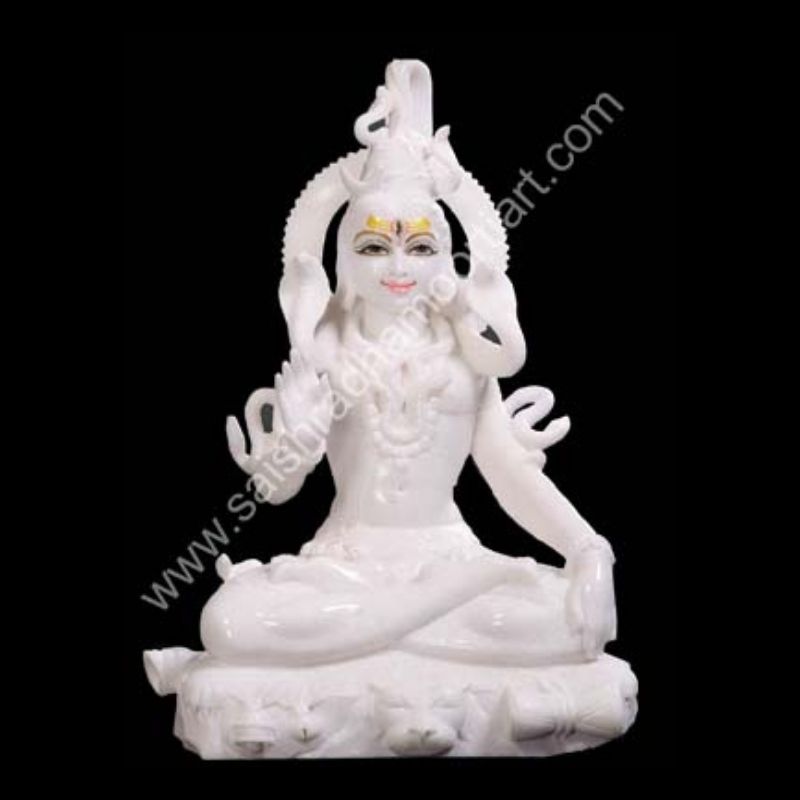 Marble Shiva Statue